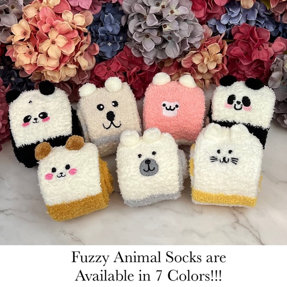 Plush Animal Mocha & Gray Striped Puppy Dog Over the Knee Socks - Picture 15 of 15